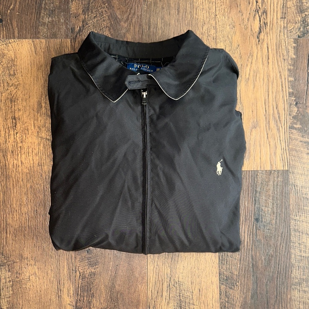 Polo Ralph Lauren Black Checkered Jacket